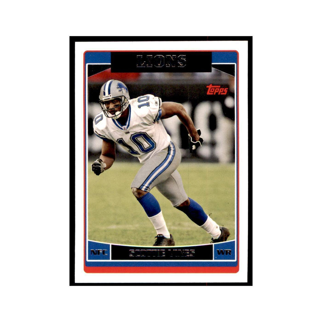 Scottie Vines 2006 Topps #32 Football Cards Football Card NM