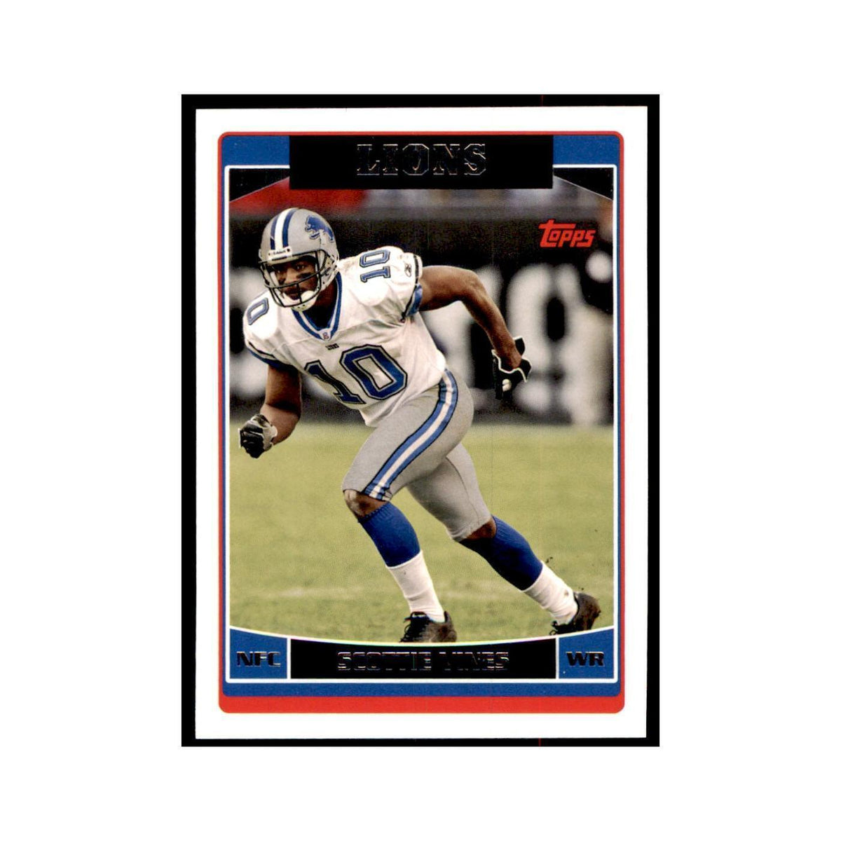 Scottie Vines 2006 Topps #32 Football Cards Football Card NM