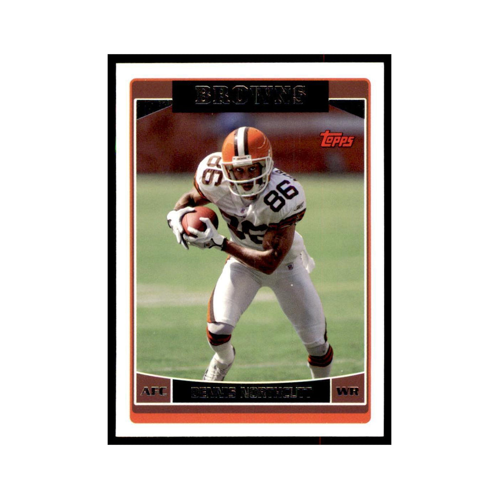 Dennis Northcutt 2006 Topps #180 Football Cards Football Card NM