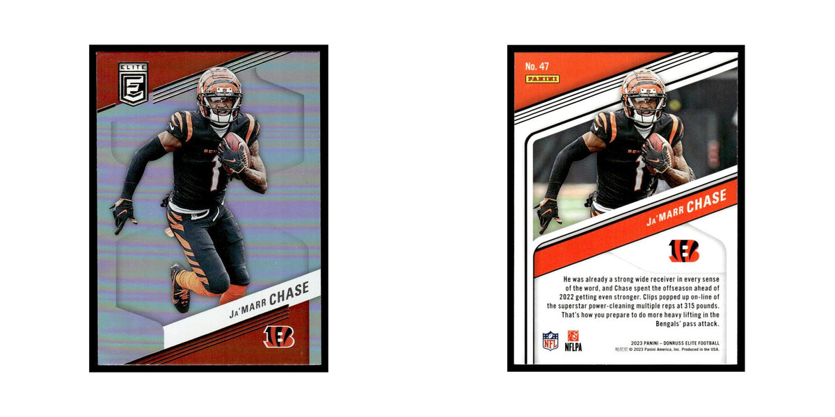 Ja'Marr Chase 2023 Donruss Elite #47 Cincinnati Bengals Football Card NM