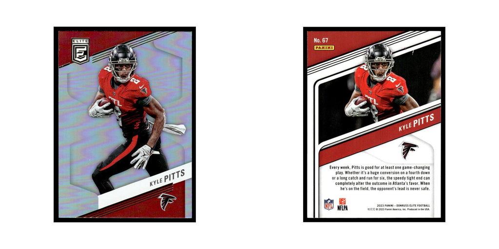 Kyle Pitts 2023 Donruss Elite #67 Atlanta Falcons Football Card NM