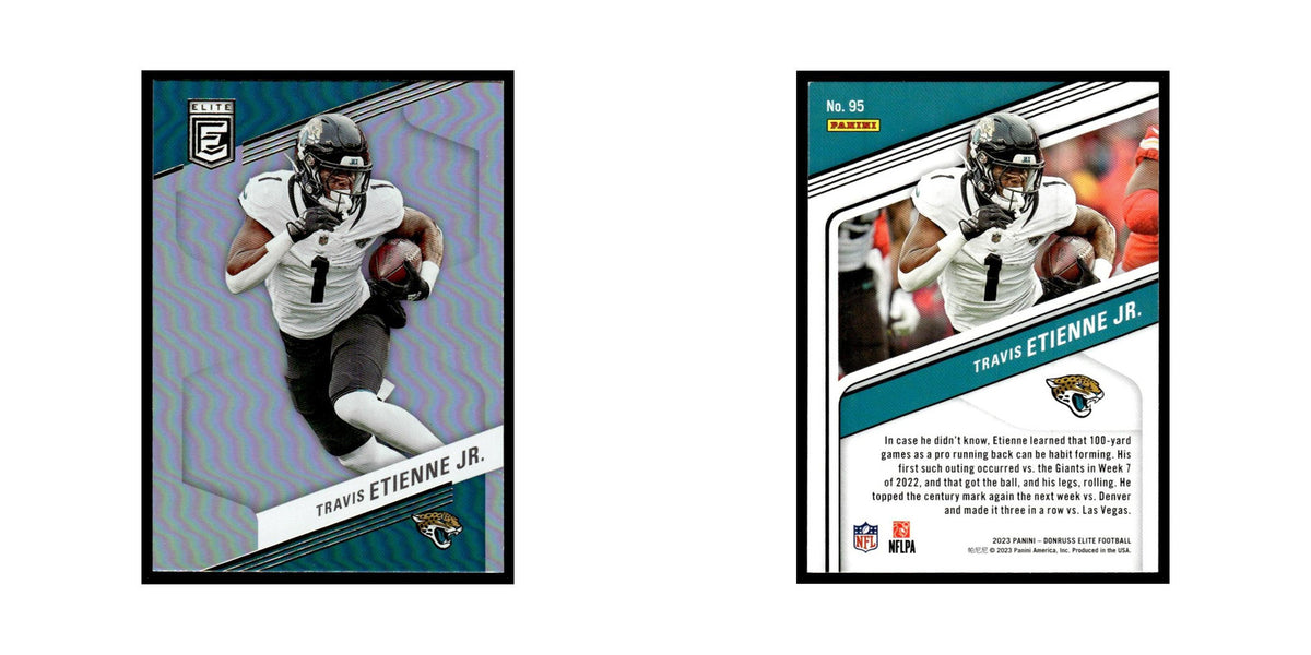 Travis Etienne Jr. 2023 Donruss Elite #95 Jacksonville Jaguars Football Card NM