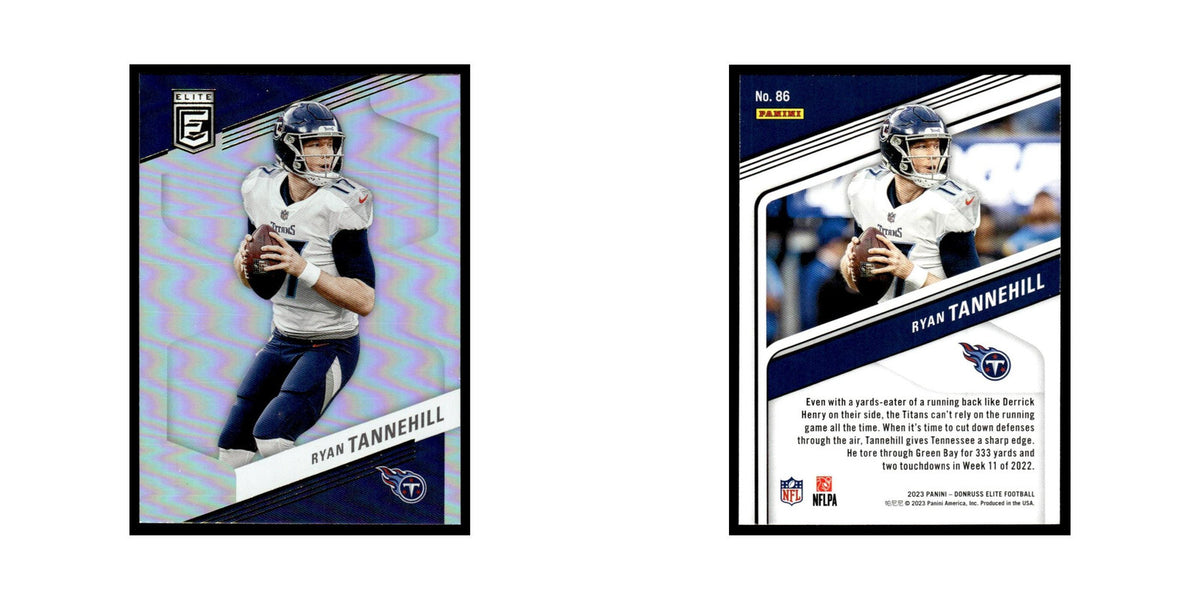 Ryan Tannehill 2023 Donruss Elite #86 Tennessee Titans Football Card NM
