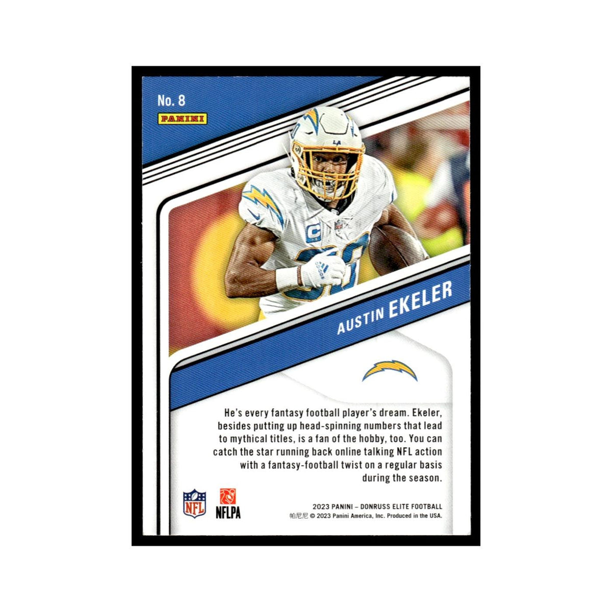 Austin Ekeler 2023 Donruss Elite #8 Western Colorado Mountaineers NM