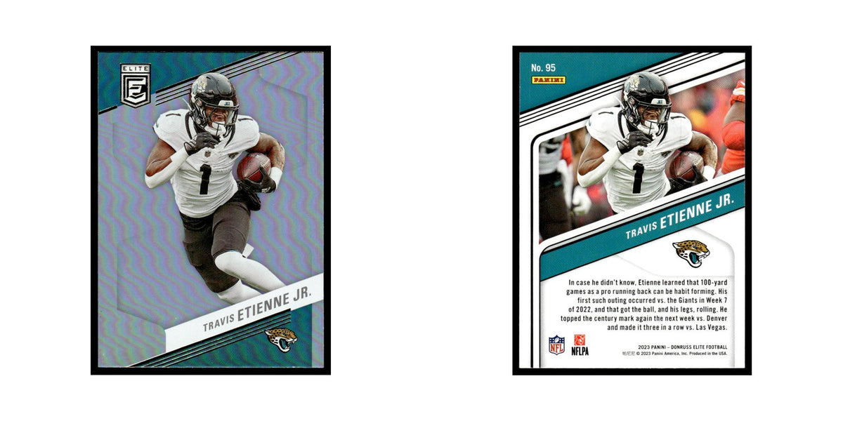 Travis Etienne Jr. 2023 Donruss Elite #95 Jacksonville Jaguars Football Card NM