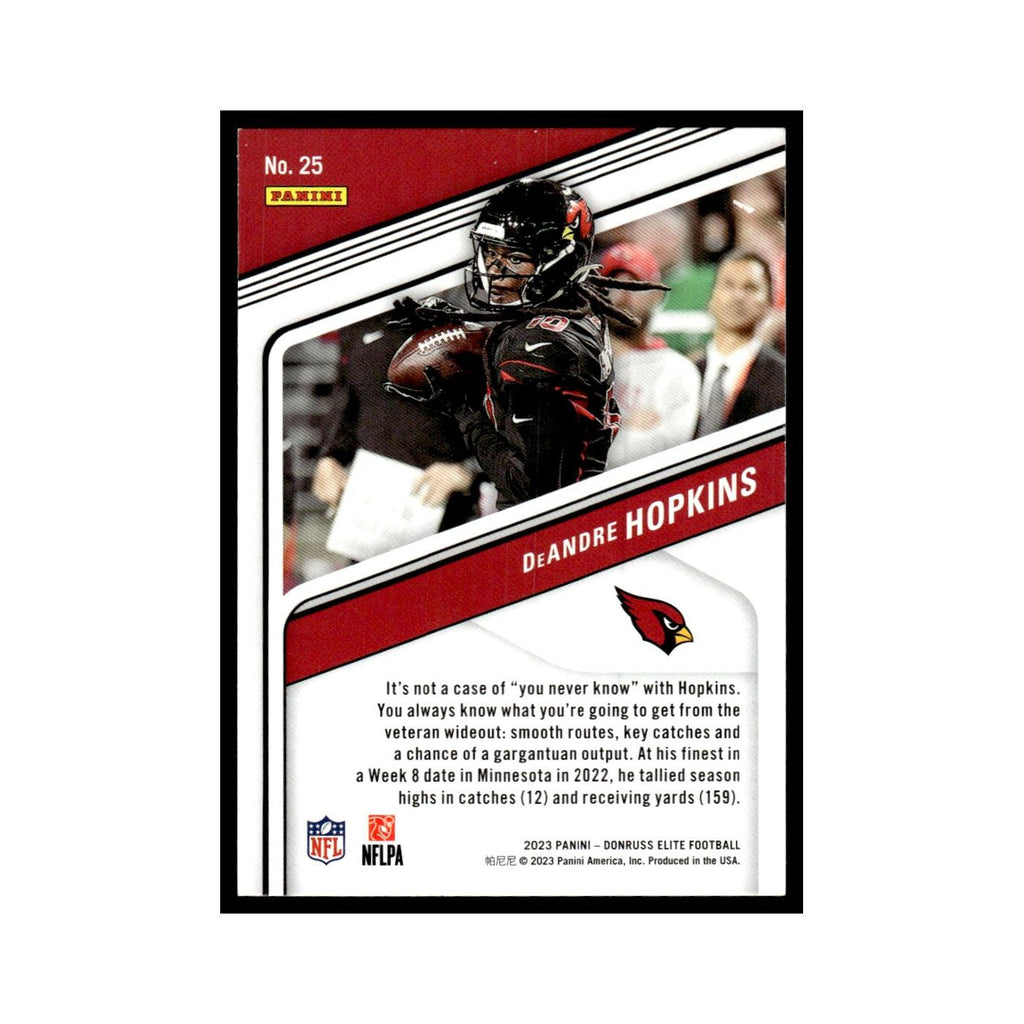 Deandre Hopkins 2023 Donruss Elite #25 Tennessee Titans Football Card NM