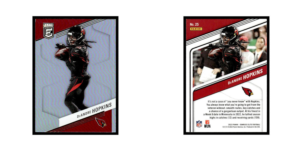 Deandre Hopkins 2023 Donruss Elite #25 Tennessee Titans Football Card NM