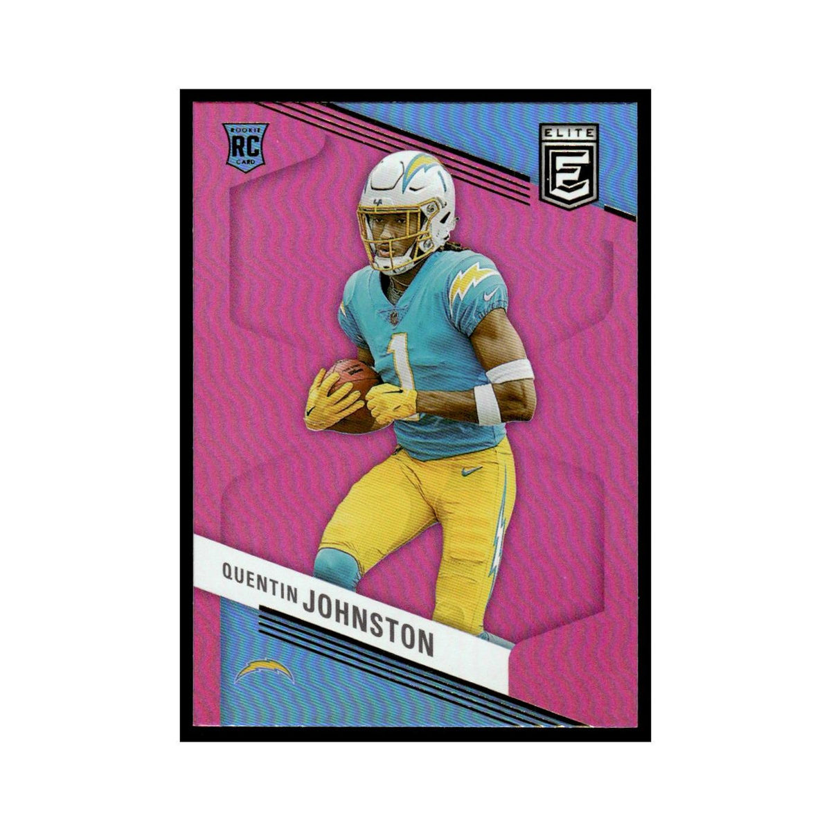 Quentin Johnston 2023 Donruss Elite #176 Los Angeles Chargers Football Card NM