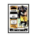 T.J. Watt 2023 Panini Contenders #85 Pittsburgh Steelers Football Card NM