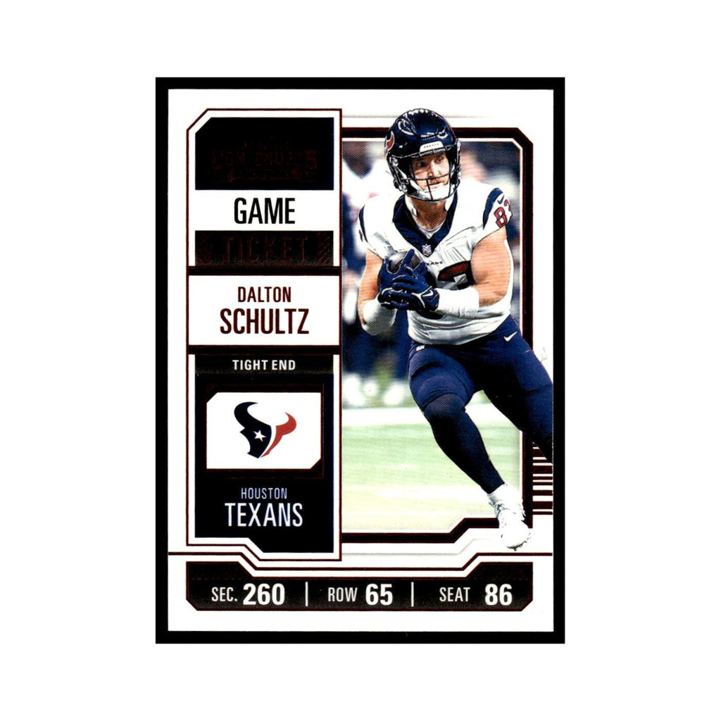 Dalton Schultz 2023 Panini Contenders #41 Houston Texans Football Card NM