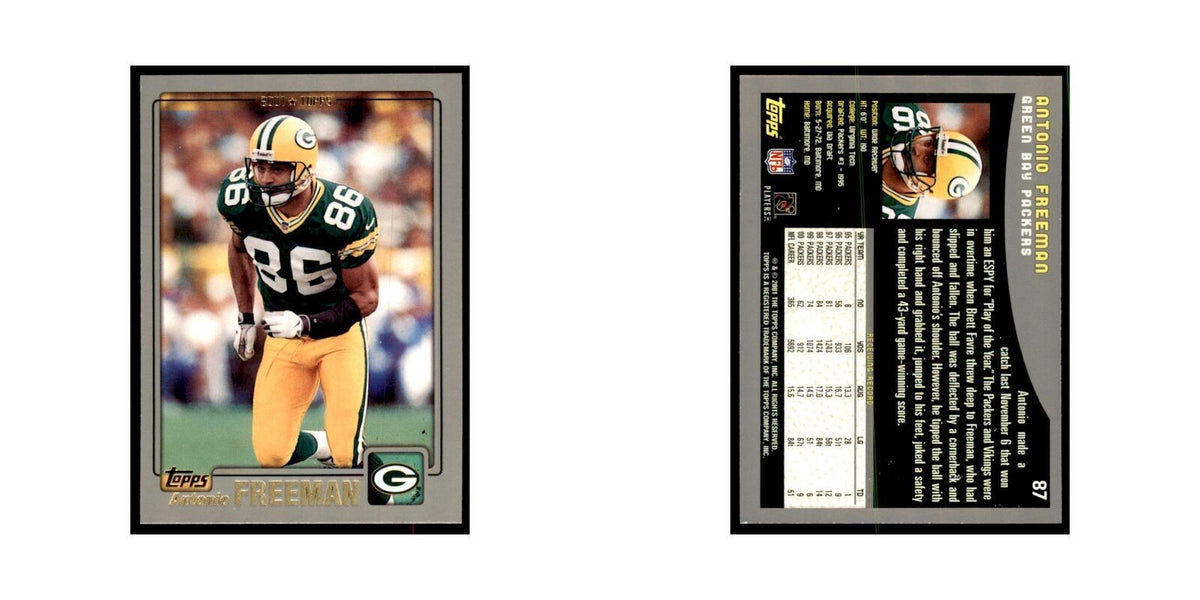 Antonio Freeman 2001 Topps #87 Football Cards Football Card NM