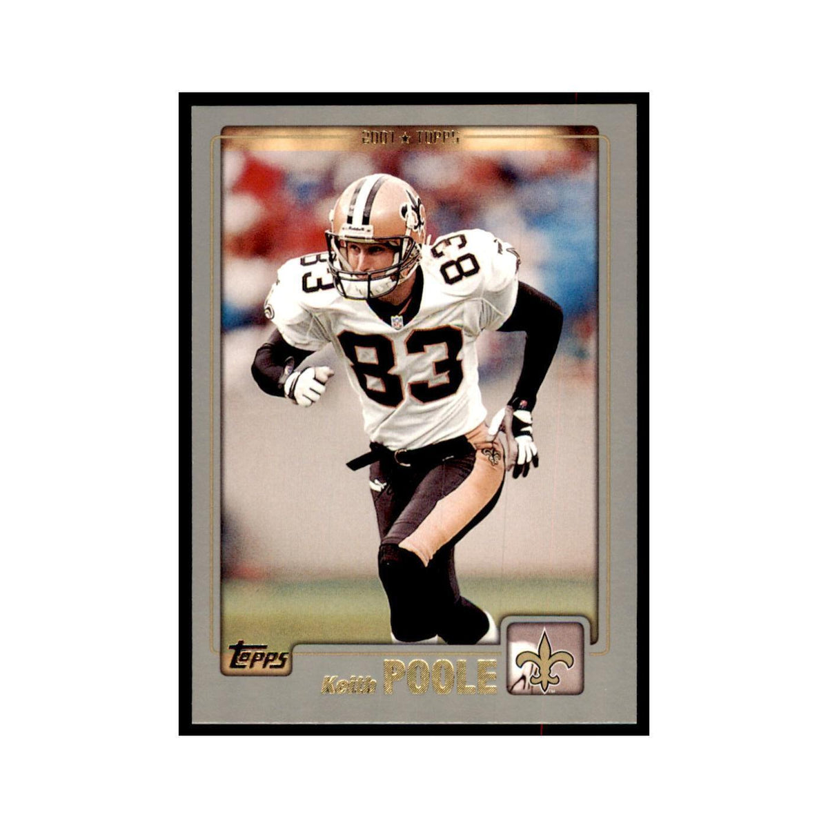 Keith Poole 2001 Topps #225 Football Cards Football Card NM