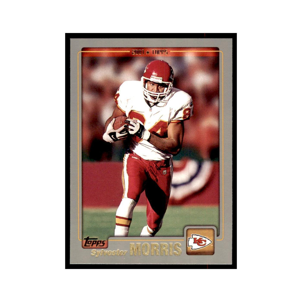 Sylvester Morris 2001 Topps #91 Football Cards Football Card NM