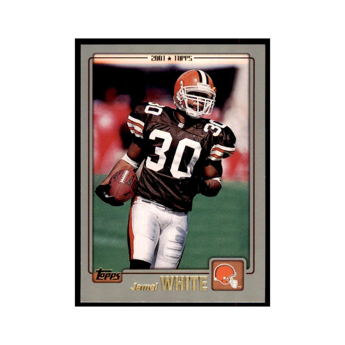 Jamel White 2001 Topps #206 Football Cards Football Card NM
