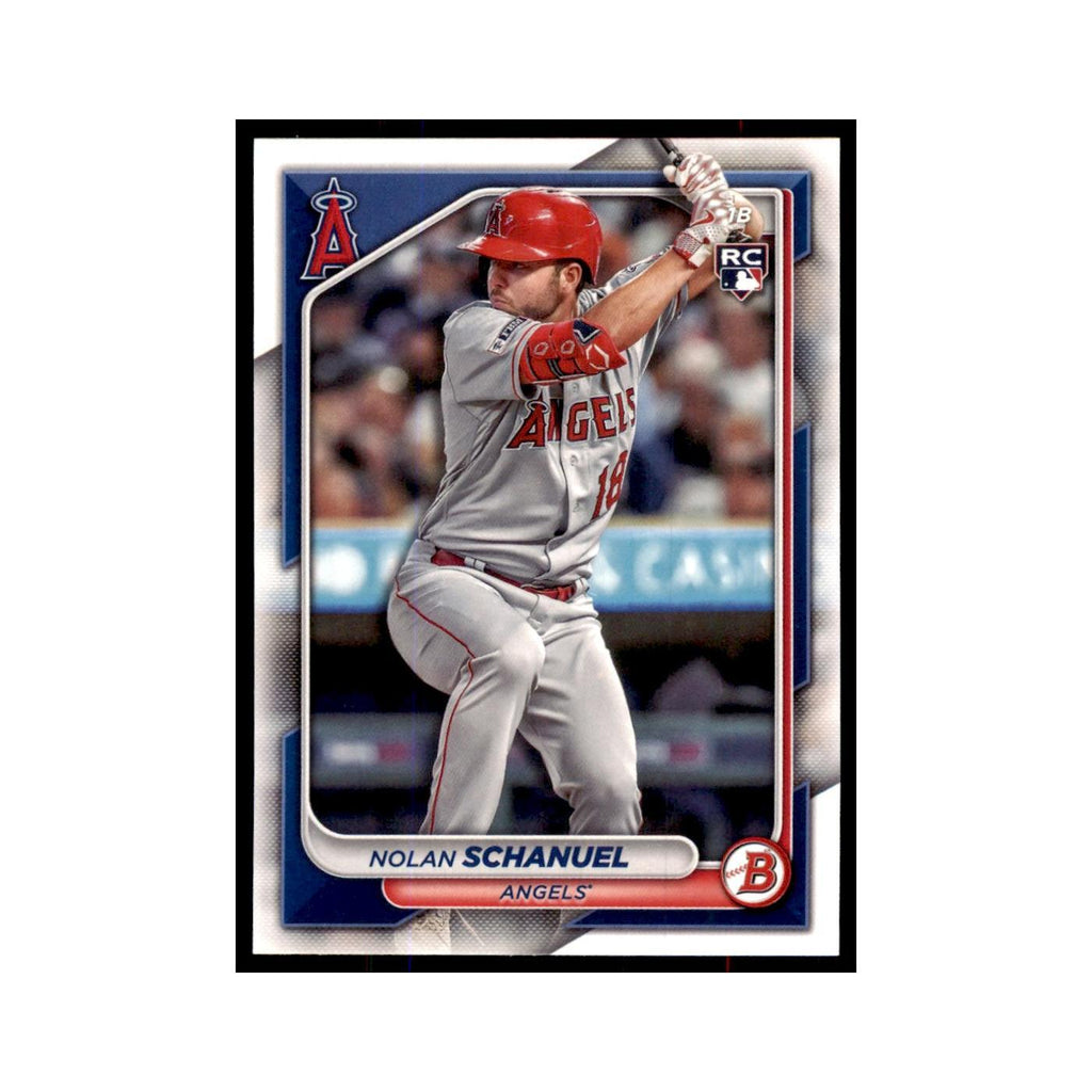 Nolan Schanuel Rookie 2024 Bowman #81 Baseball Cards Baseball Card NM