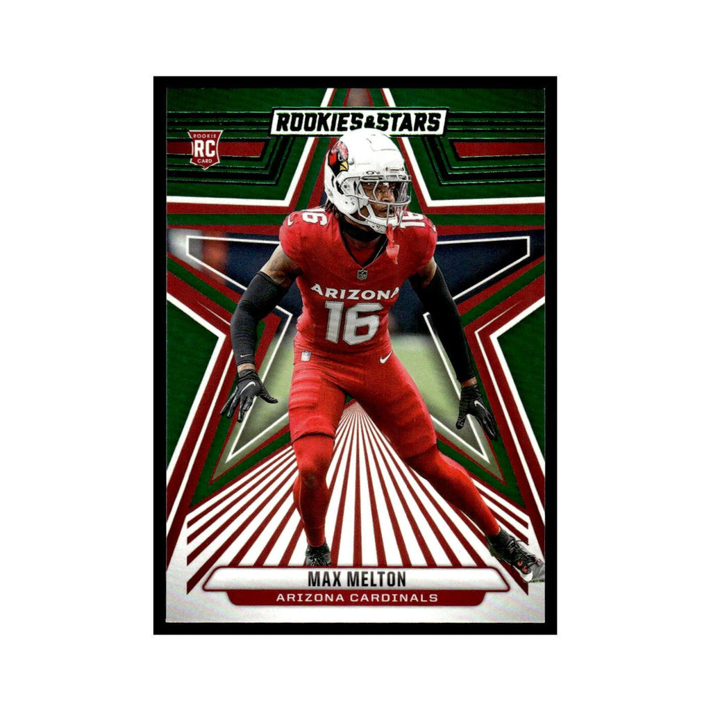 Max Melton 2024 Panini Rookies Stars #177 Arizona Cardinals Football Card NM