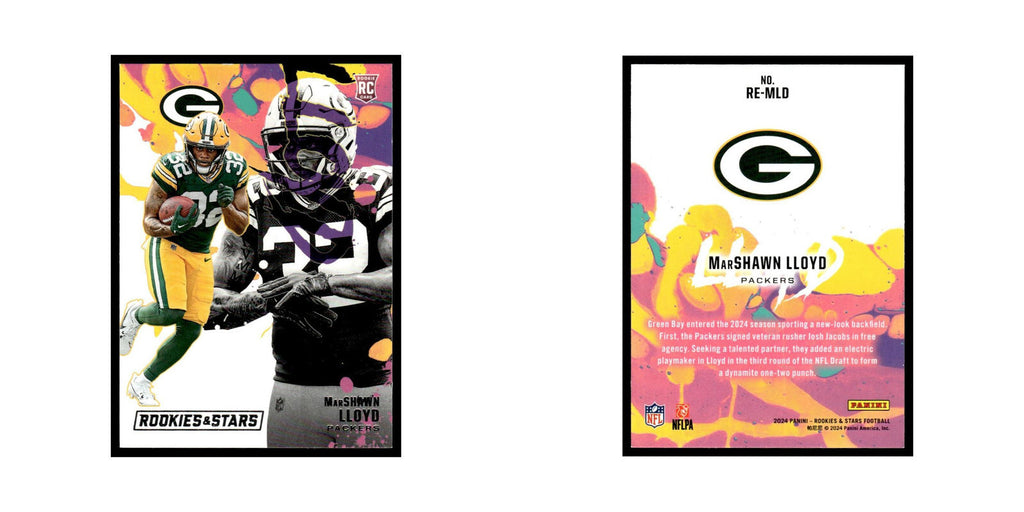 MarShawn Lloyd 2024 Panini Rookies Stars #RE-MLD Green Bay Packers NM