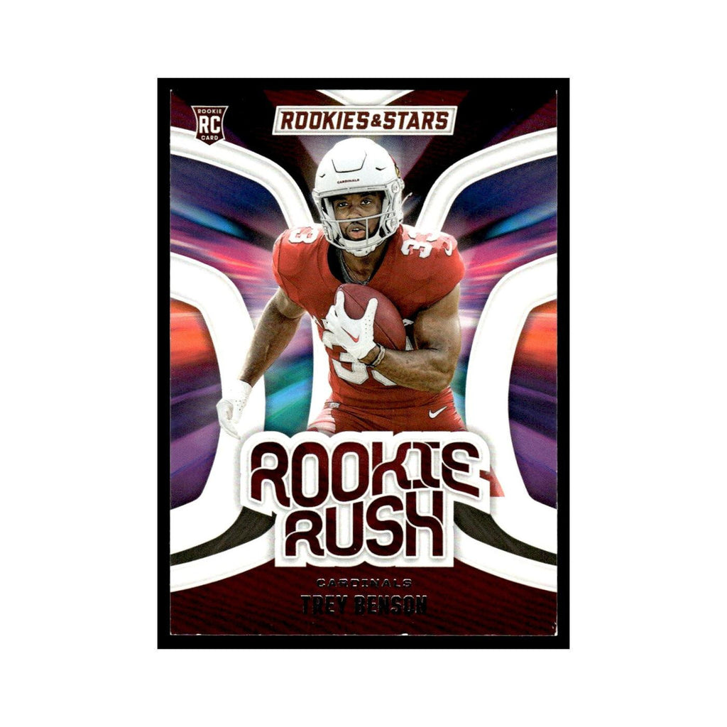 Trey Benson 2024 Panini Rookies Stars #RR-TBN Arizona Cardinals Football Card NM