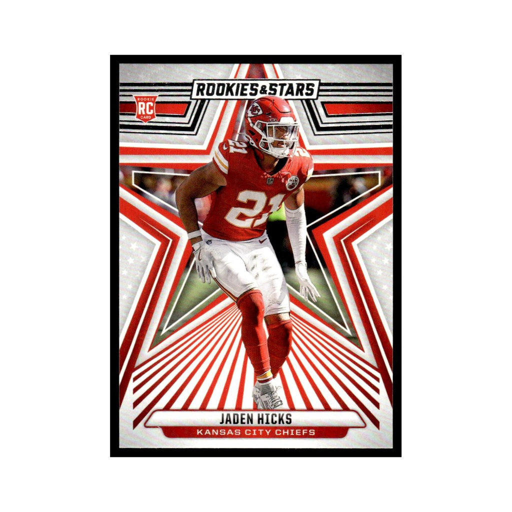 Jaden Hicks 2024 Panini Rookies Stars #137 Kansas City Chiefs Football Card NM