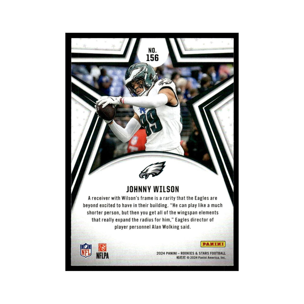Johnny Wilson 2024 Panini Rookies Stars #156 Philadelphia Eagles NM