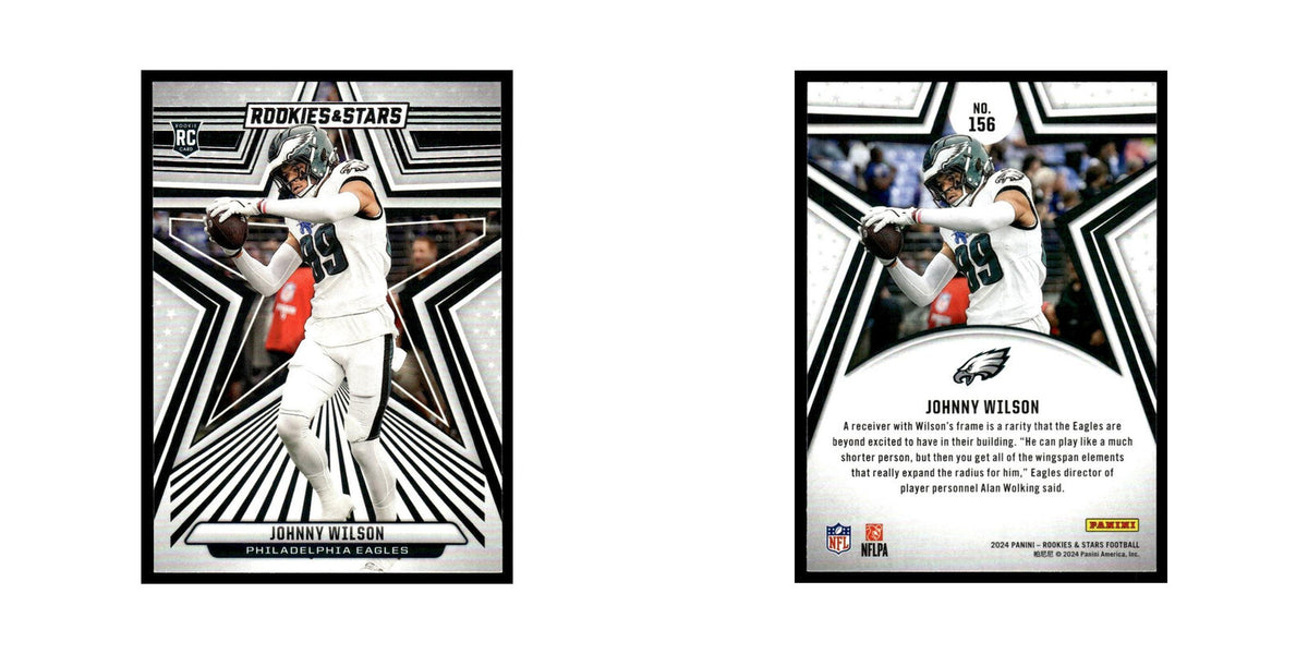Johnny Wilson 2024 Panini Rookies Stars #156 Philadelphia Eagles NM