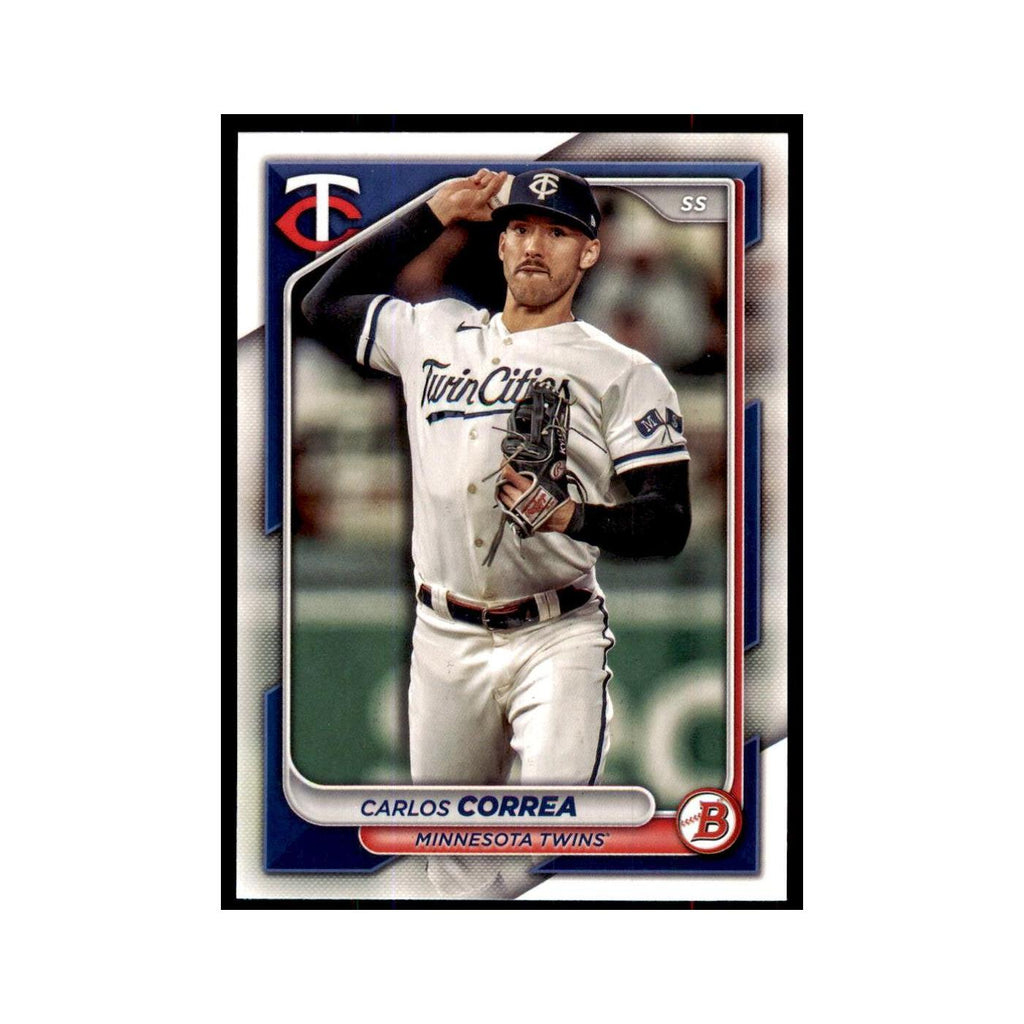 Carlos Correa 2024 Bowman #23 Baseball Cards Baseball Card NM