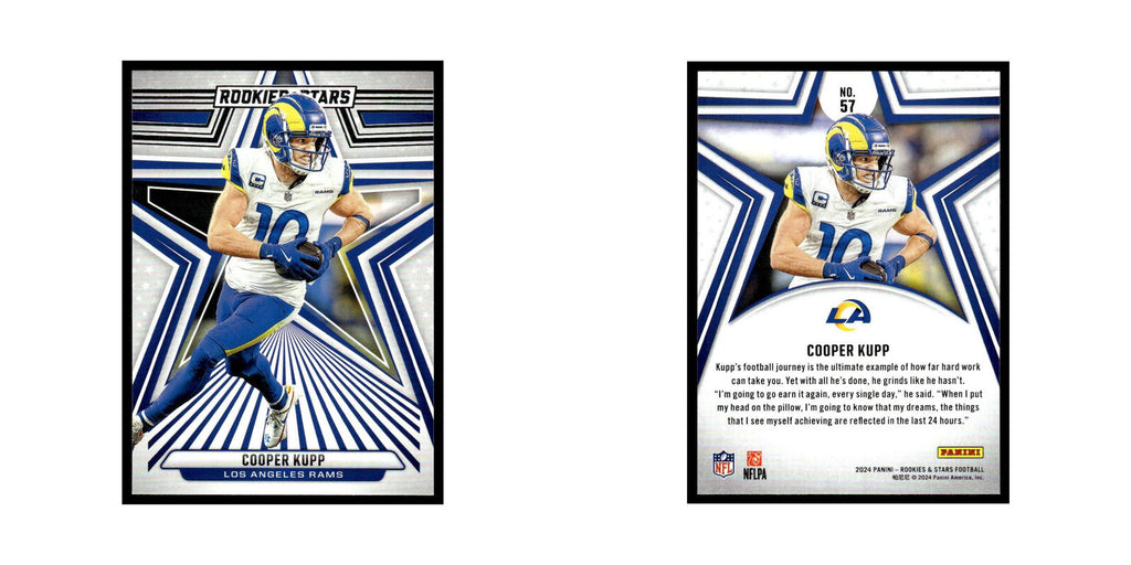 Cooper Kupp 2024 Panini Rookies Stars #57 Los Angeles Rams Football Card NM