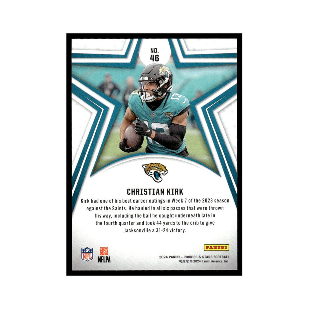 Christian Kirk 2024 Panini Rookies Stars #46 Jacksonville Jaguars NM