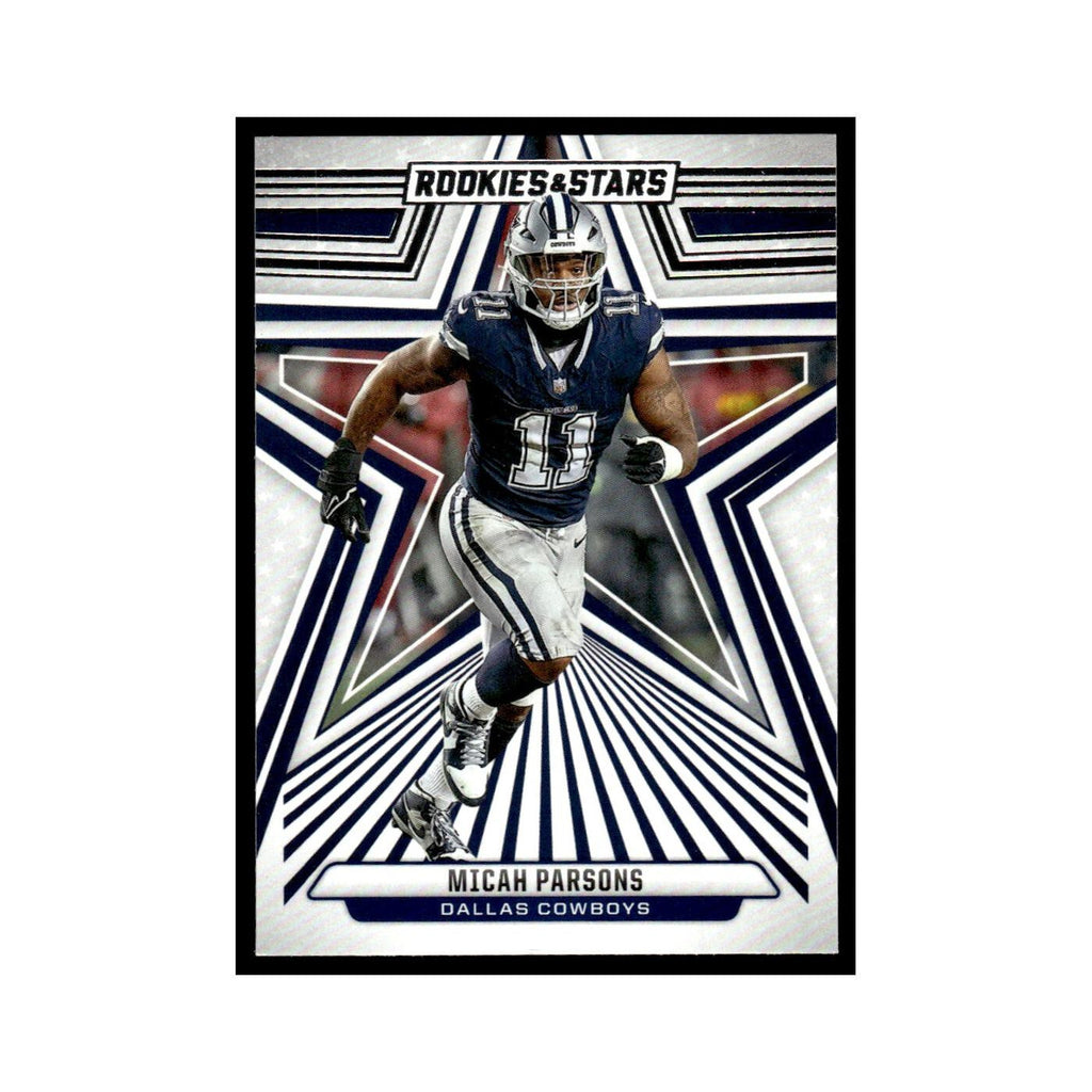 Micah Parsons 2024 Panini Rookies Stars #27 Dallas Cowboys Football Card NM