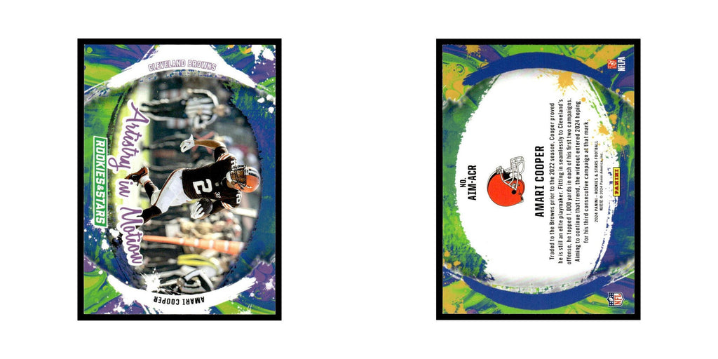 Amari Cooper 2024 Panini Rookies Stars #AIM-ACR Cleveland Browns NM