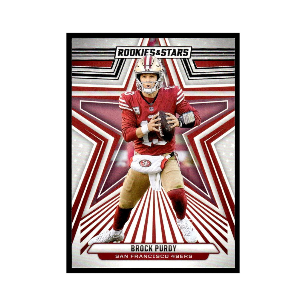Brock Purdy 2024 Panini Rookies Stars #82 San Francisco 49ers Football Card NM