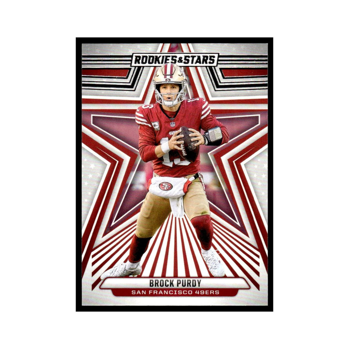 Brock Purdy 2024 Panini Rookies Stars #82 San Francisco 49ers Football Card NM