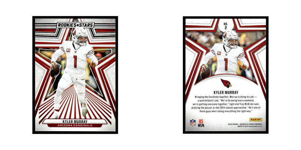 Kyler Murray 2024 Panini Rookies Stars #2 Arizona Cardinals Football Card NM