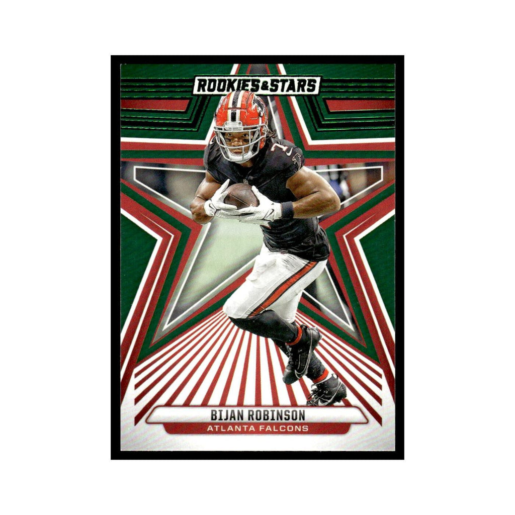 Bijan Robinson 2024 Panini Rookies Stars #7 Atlanta Falcons Football Card NM