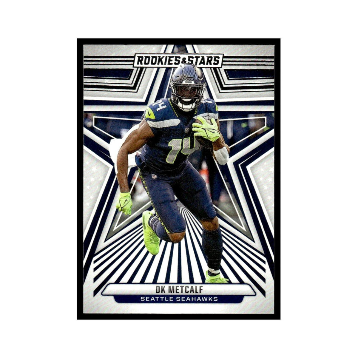 DK Metcalf 2024 Panini Rookies Stars #89 Seattle Seahawks Football Card NM