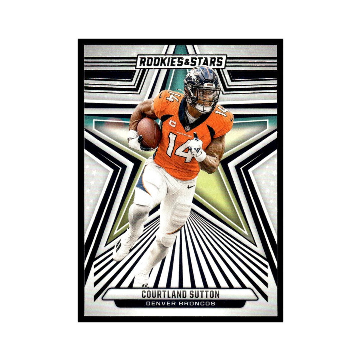 Courtland Sutton 2024 Panini Rookies Stars #31 Denver Broncos Football Card NM