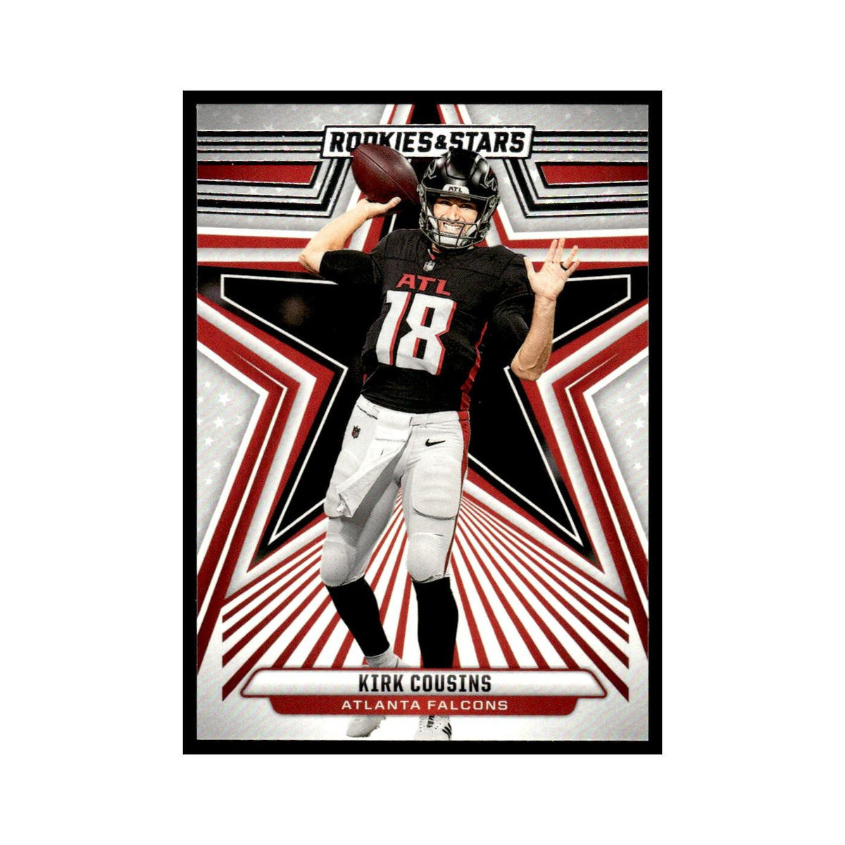 Kirk Cousins 2024 Panini Rookies Stars #5 Atlanta Falcons Football Card NM