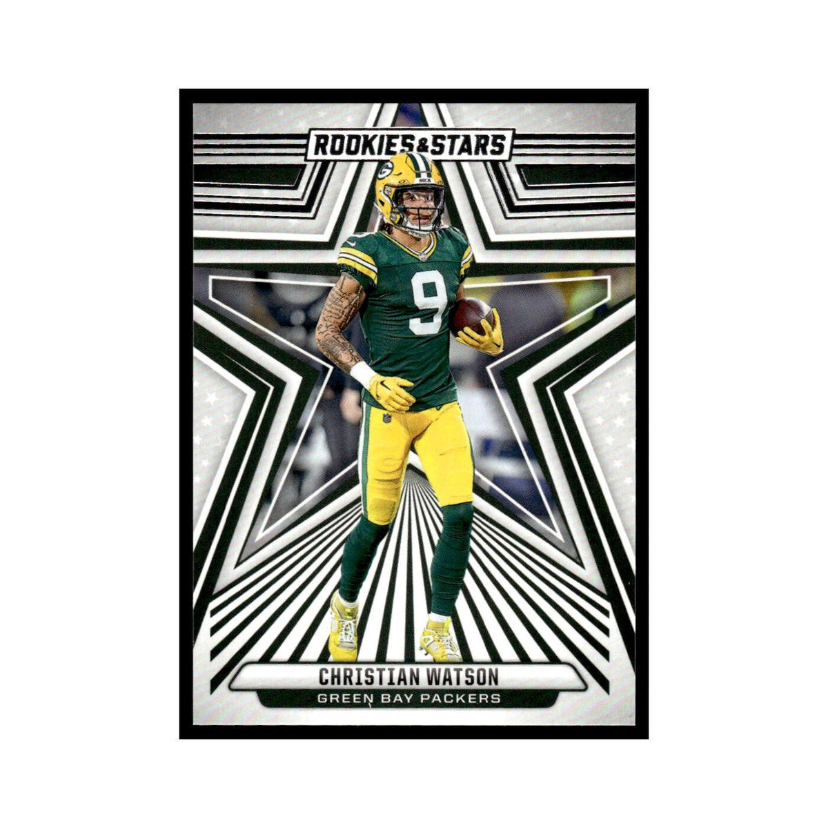 Christian Watson 2024 Panini Rookies Stars #37 Green Bay Packers NM