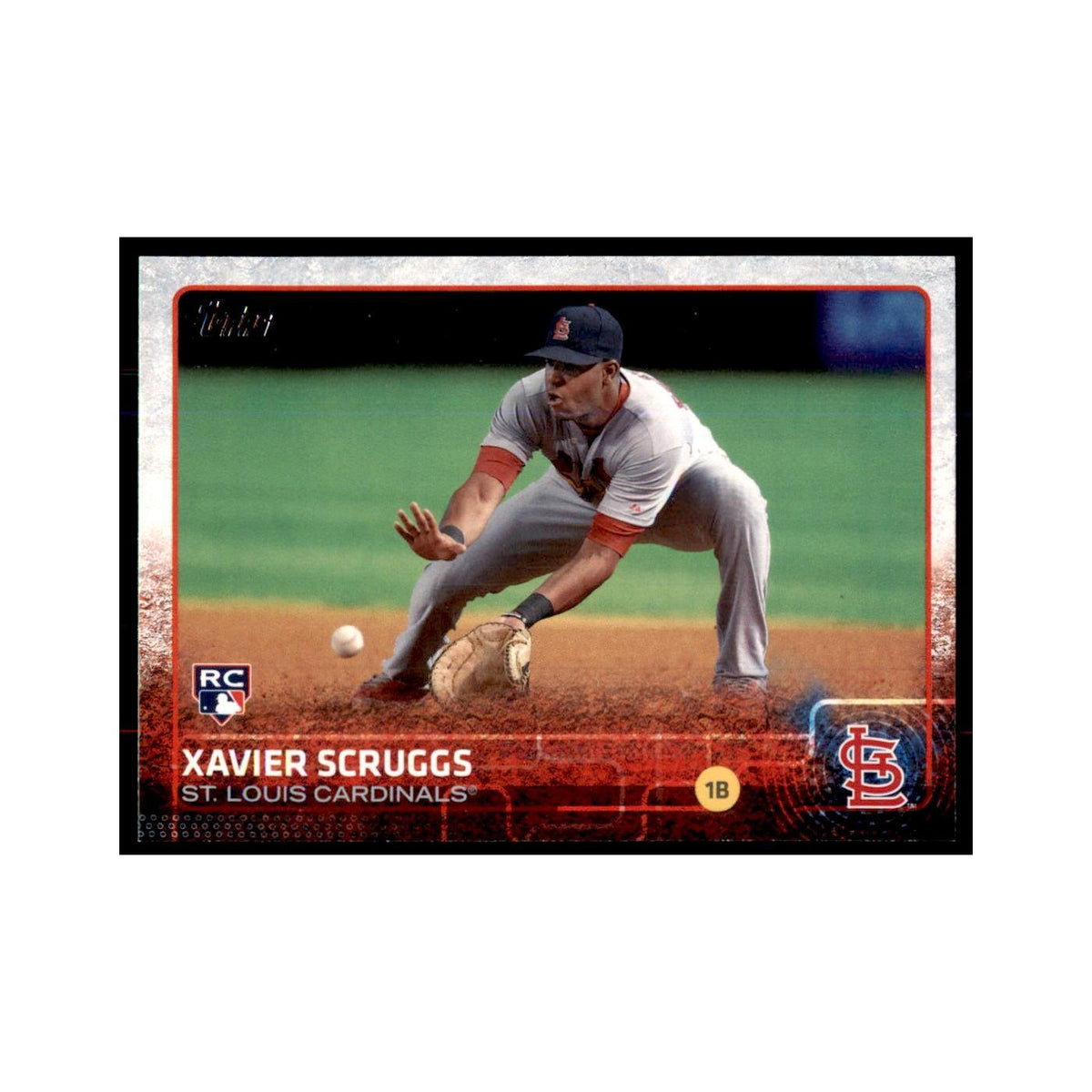 Xavier Scruggs Rookie 2015 Topps #694 Baseball Cards Baseball Card NM