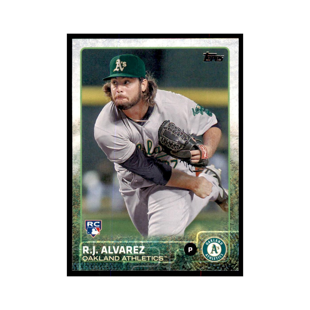R.J. Alvarez Rookie 2015 Topps #689 Baseball Cards Baseball Card NM