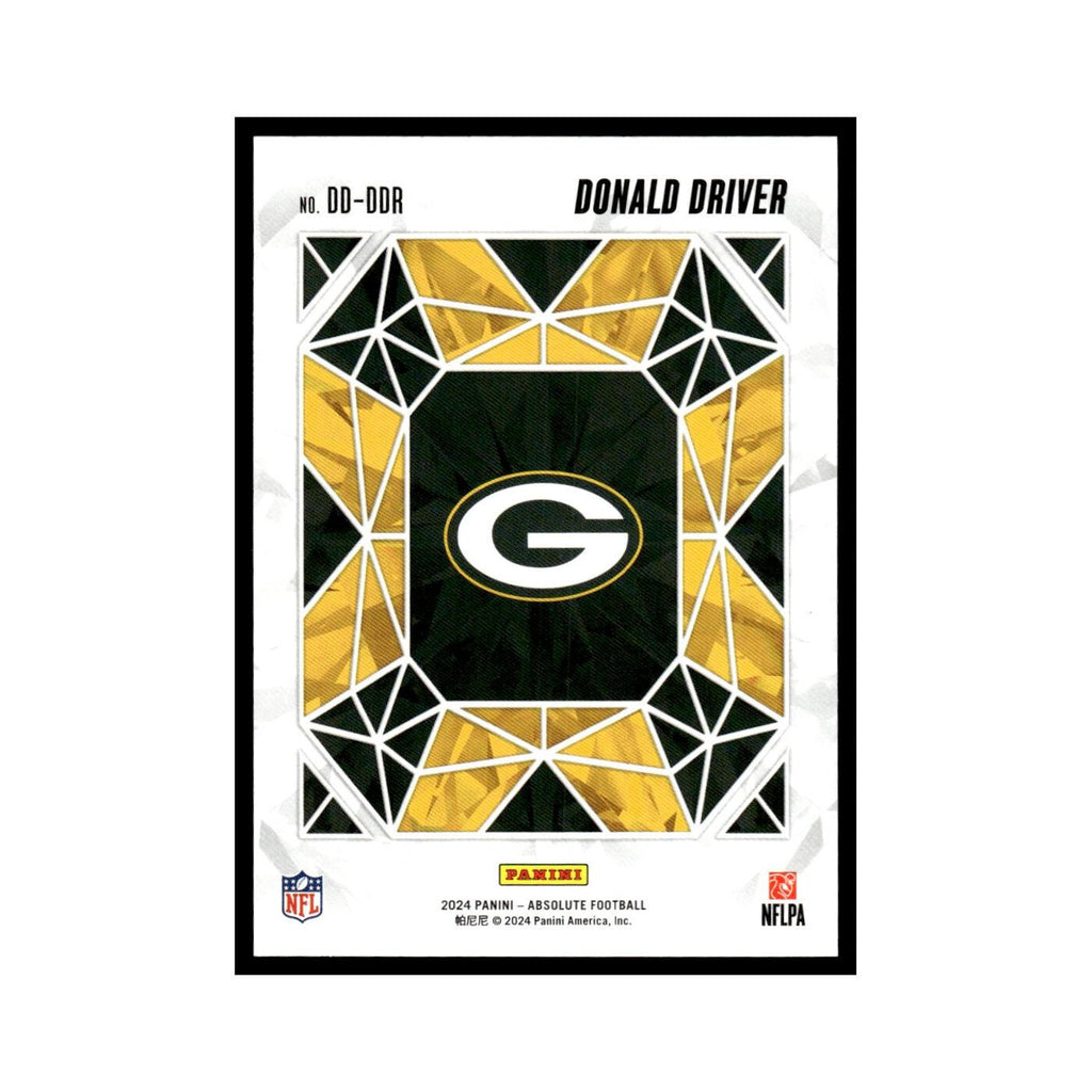 Donald Driver 2024 Panini Absolute #DD-DDR Green Bay Packers Football Card NM