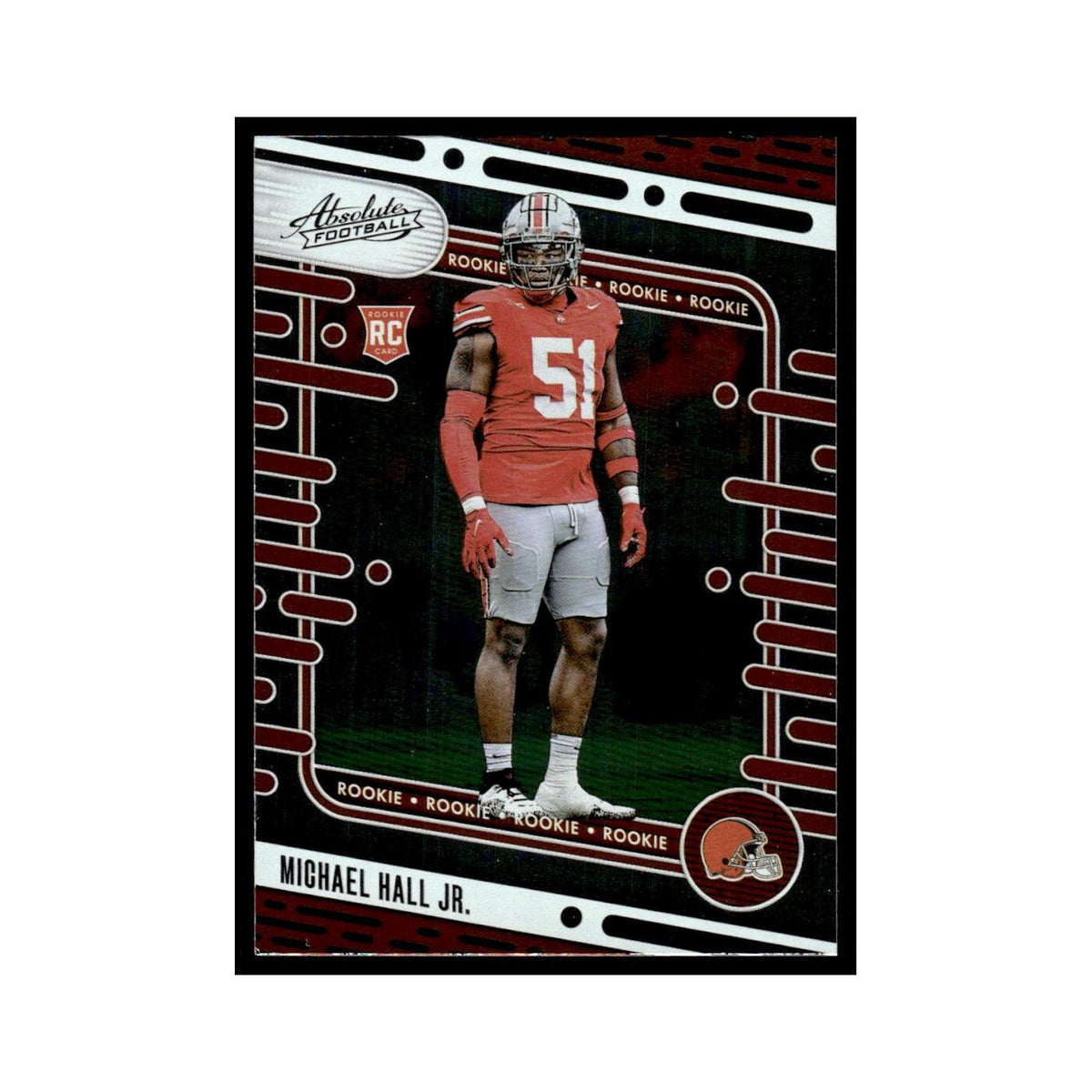 Michael Hall Jr. Rookie 2024 Panini Absolute #153 Cleveland Browns NM