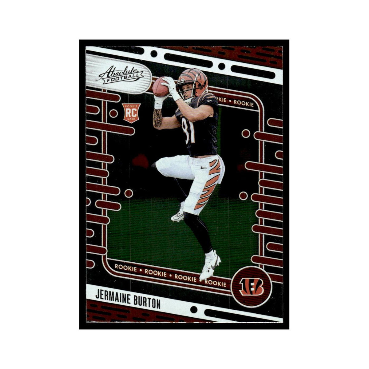 Jermaine Burton Rookie 2024 Panini Absolute #166 Cincinnati Bengals NM