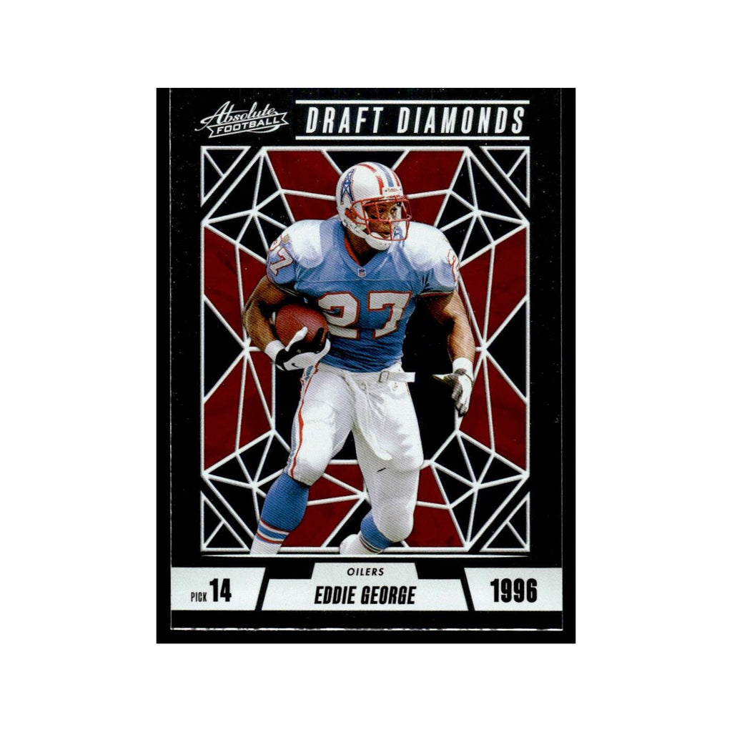 Eddie George 2024 Panini Absolute #DD-EGE Houston Oilers Football Card NM