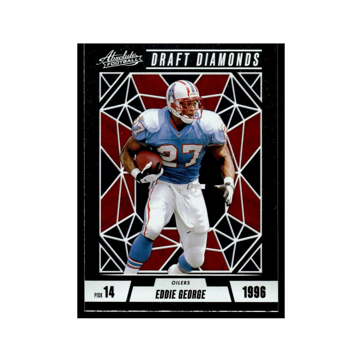 Eddie George 2024 Panini Absolute #DD-EGE Houston Oilers Football Card NM