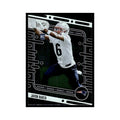 Javon Baker Rookie 2024 Panini Absolute #180 New England Patriots NM