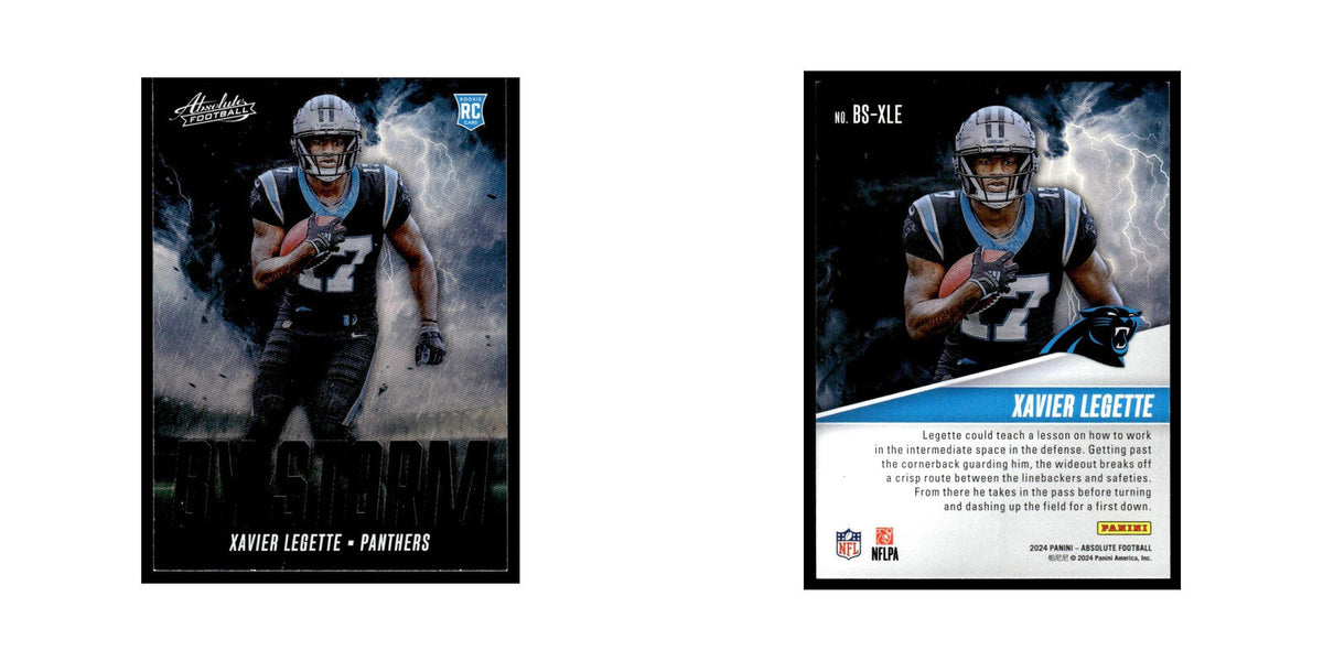 Xavier Legette Rookie 2024 Panini Absolute #BS-XLE Carolina Panthers NM