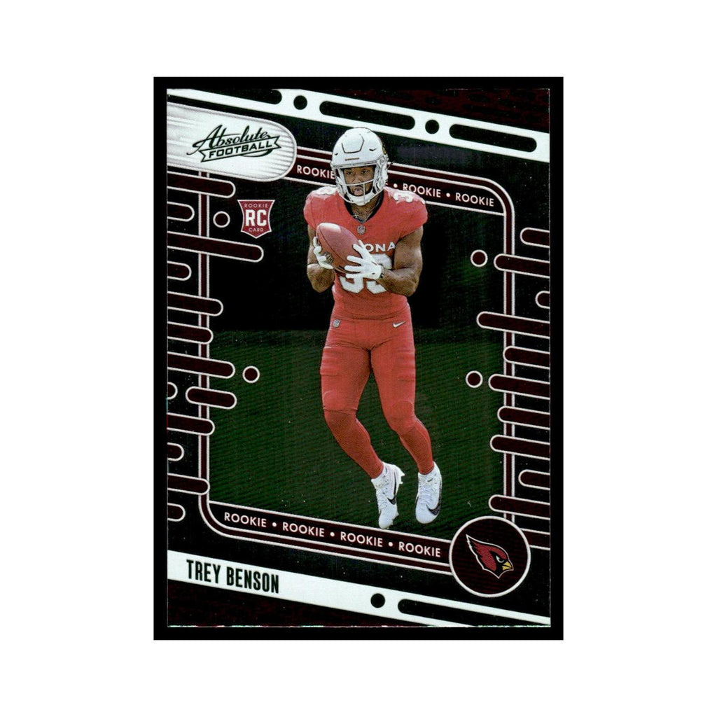Trey Benson Rookie 2024 Panini Absolute #161 Arizona Cardinals Football Card NM