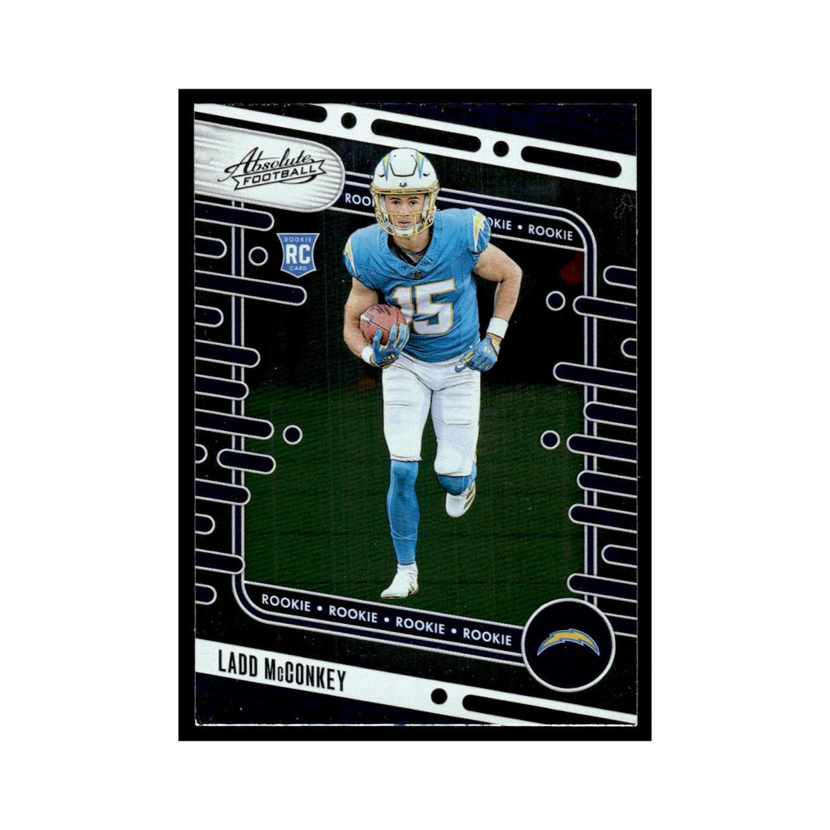 Ladd McConkey Rookie 2024 Panini Absolute #134 Los Angeles Chargers NM