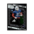 Ray Davis Rookie 2024 Panini Absolute #188 Buffalo Bills Football Card NM